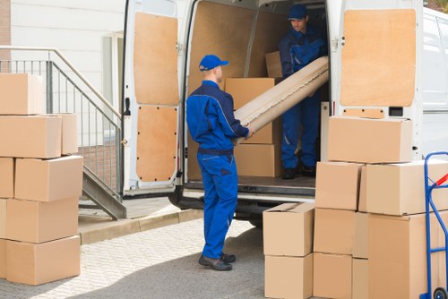Man with van service loading furniture in Harrow