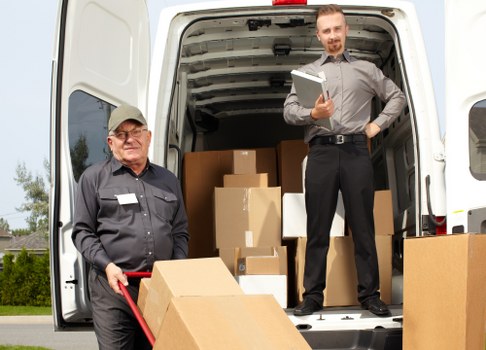 Local removals team helping with a house move in Harrow