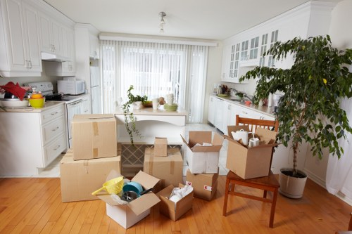 Local removals team planning access and parking for Harrow property